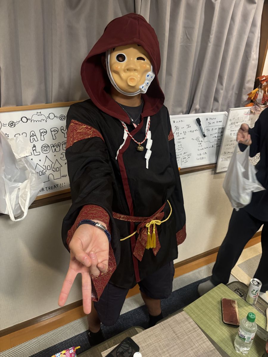 仮装をした参加者